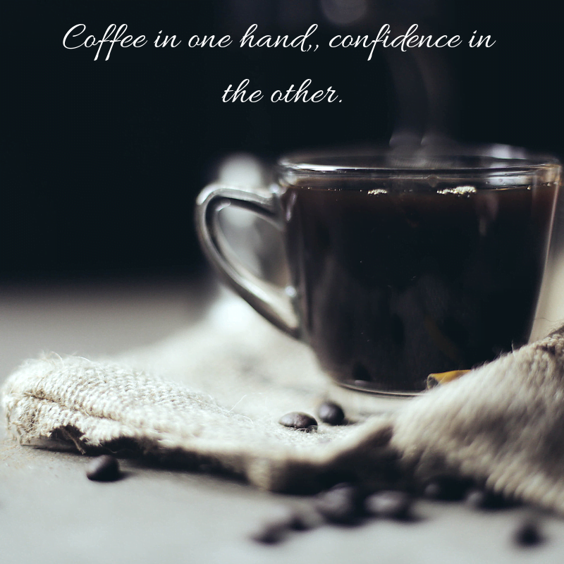 Caffeine Jolt Coffee Confidence