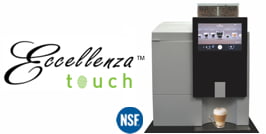 Eccellenza Touch Bean to Cup Brewer, bean to cup coffee maker